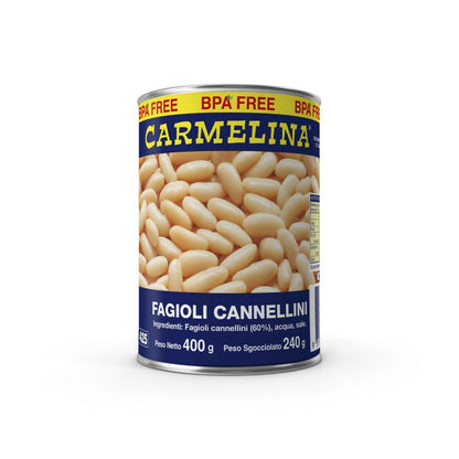 Carmelina Cannellini Beans - 400 GRAM