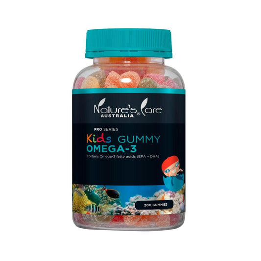 Nature's Care Pro Series Kids Omega 3 Gummies - 200 pack