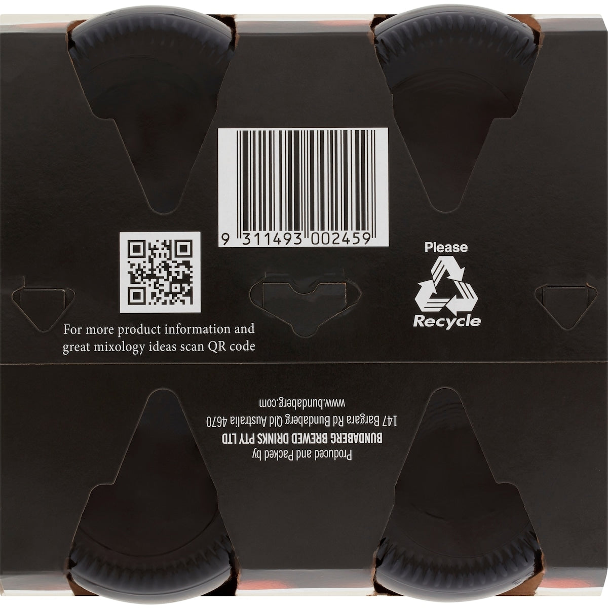 Bundaberg Diet Ginger Beer 375ml X 4 Pack
