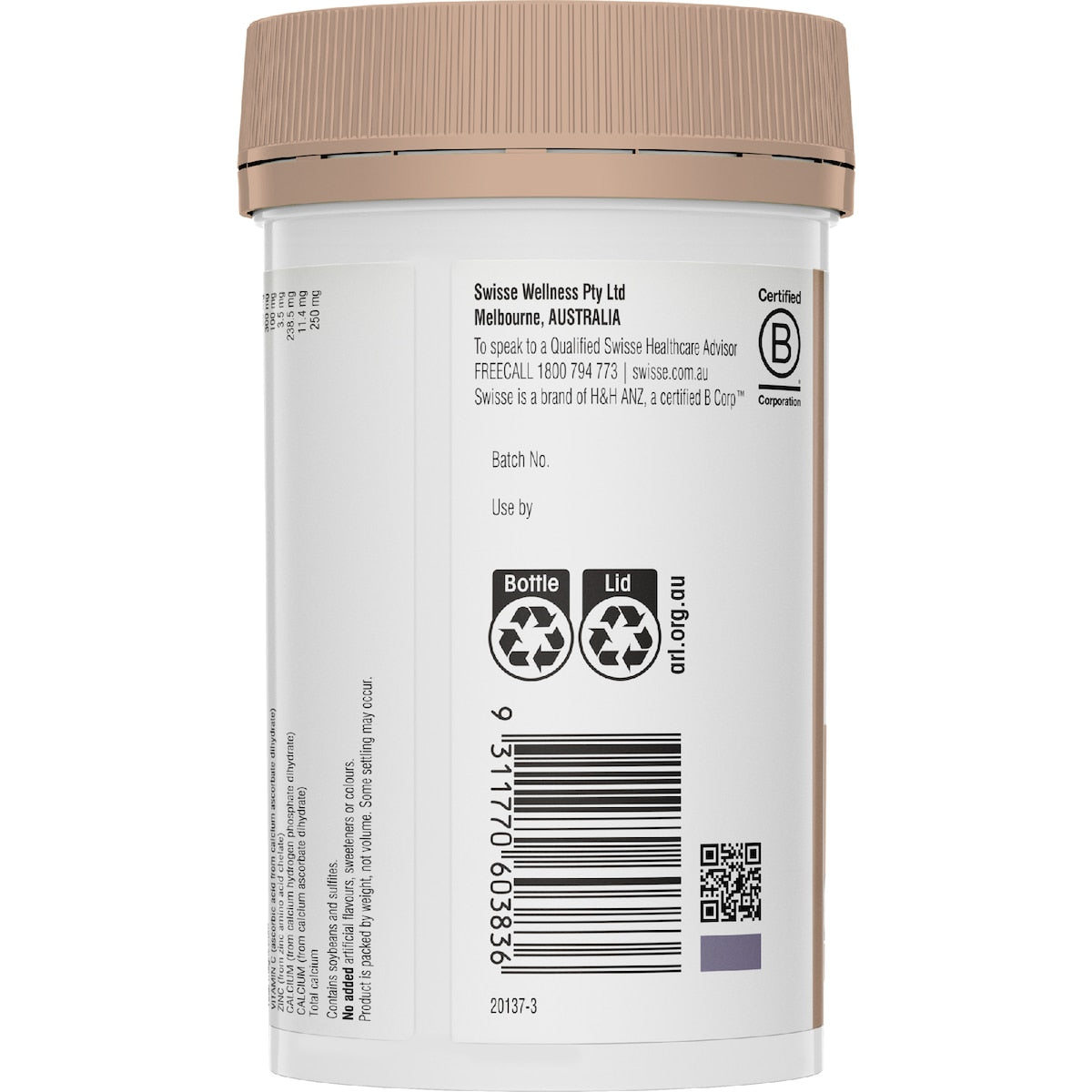 Swisse Ultiboost High Strength Magnesium Powder Berry 180g