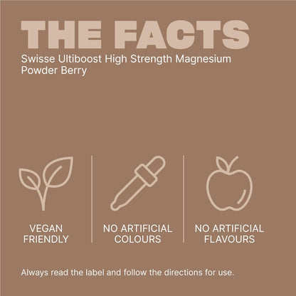 Swisse Ultiboost High Strength Magnesium Powder Berry 180g