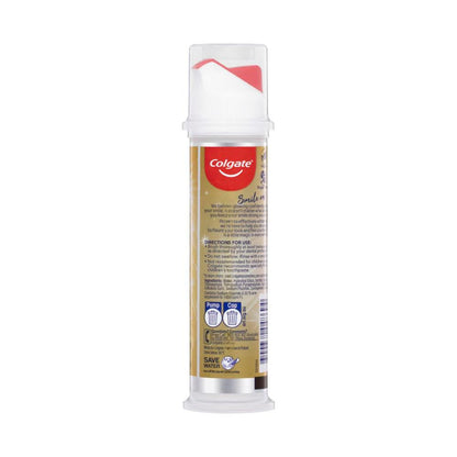 Colgate Advanced Whitening Toothpaste And Tartar Control Pump - 130g