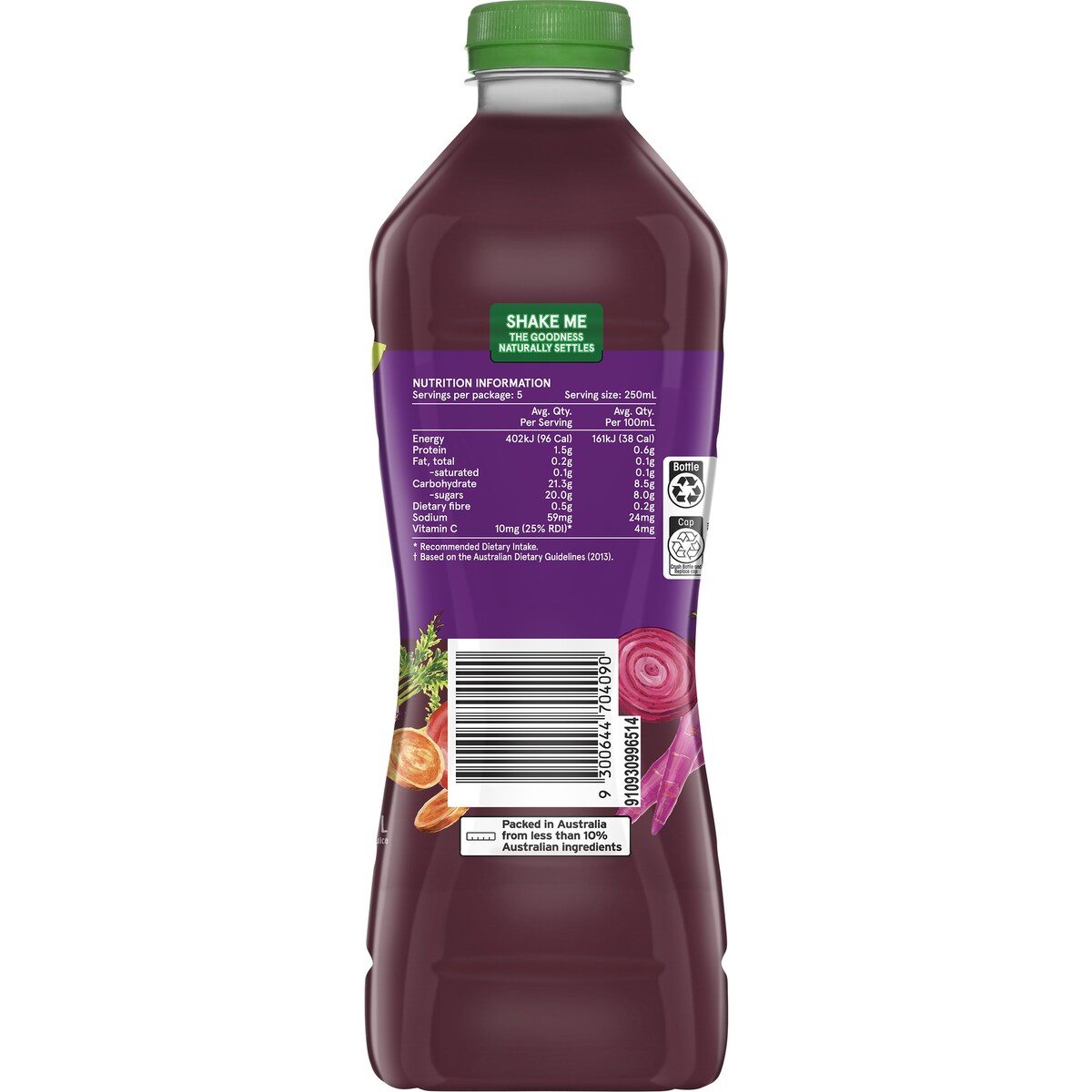 V8 Power Blend Juice Purple Power 1.25L
