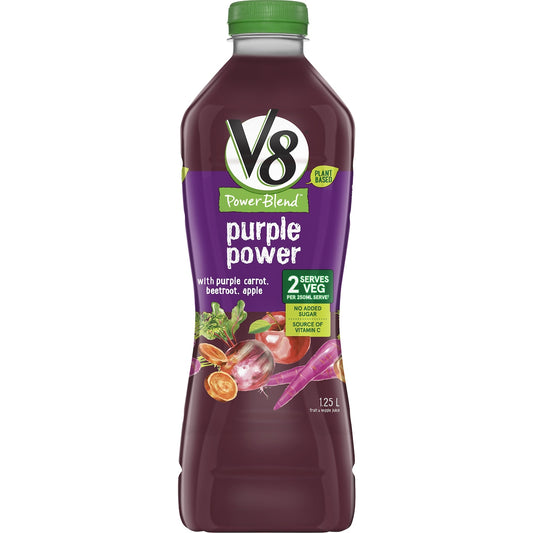 V8 Power Blend Juice Purple Power 1.25L