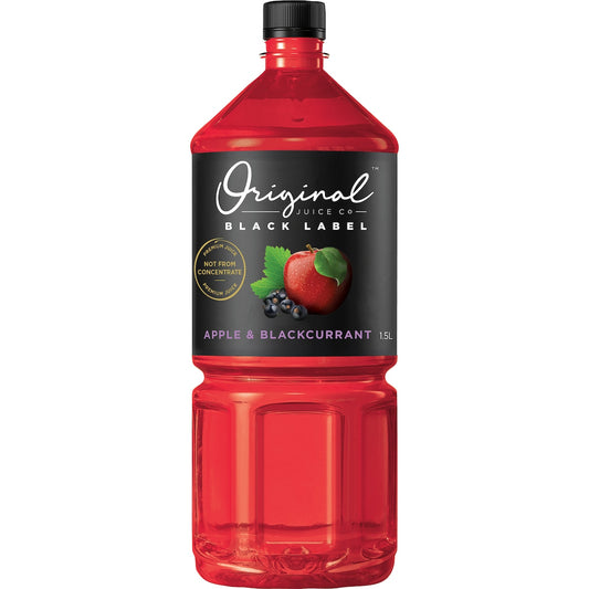 Original Juice Co. Black Label Apple & Blackcurrant 1.5L