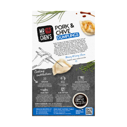 Mr Chen's Pork & Chive Dumpling - 550g