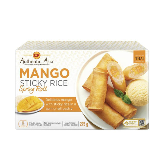 Cp Authentic Asia Mango Sticky Rice Spring Roll - 275g