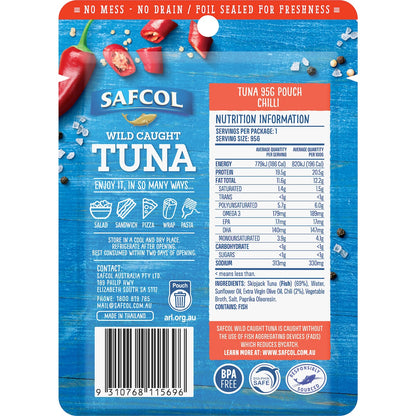 Safcol Wild Caught Tuna Chilli 95g