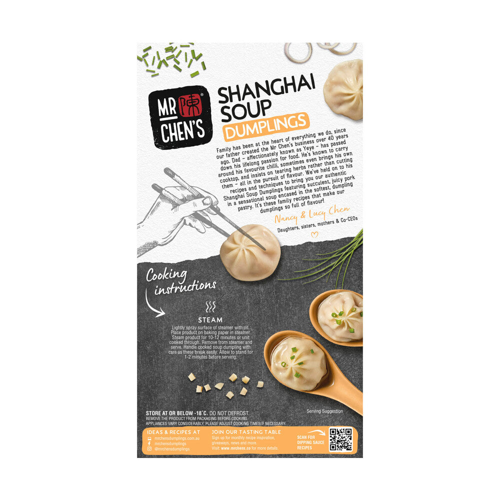 Mr Chen's Shanghai Soup Dumplings - 240g