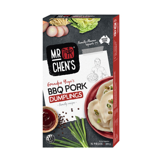 Mr Chen's Bbq Pork Dumplings 15 Pieces - 300g