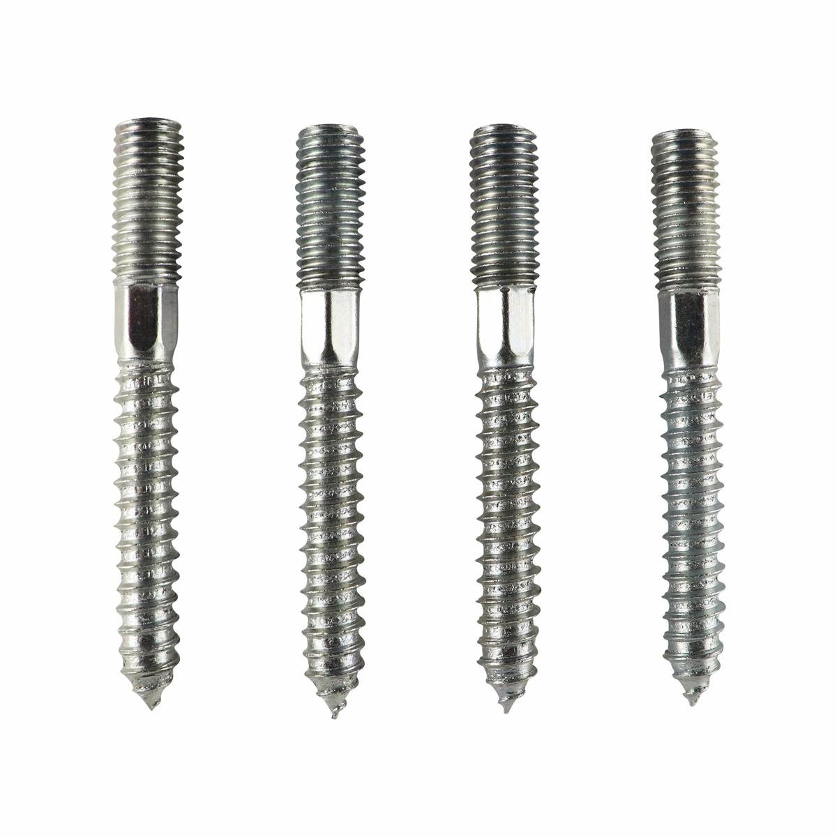 Everhang M10 Hanger Bolt 80mm Zinc Plated Steel 4 Pack