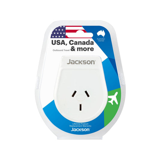Jackson Outbound Travel Adaptor - USA Canada and More