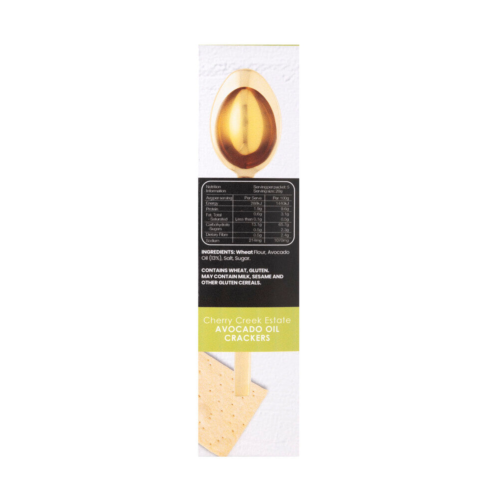 Baker's Craft Cherry Creek Avocado Oil Crackers - 100g