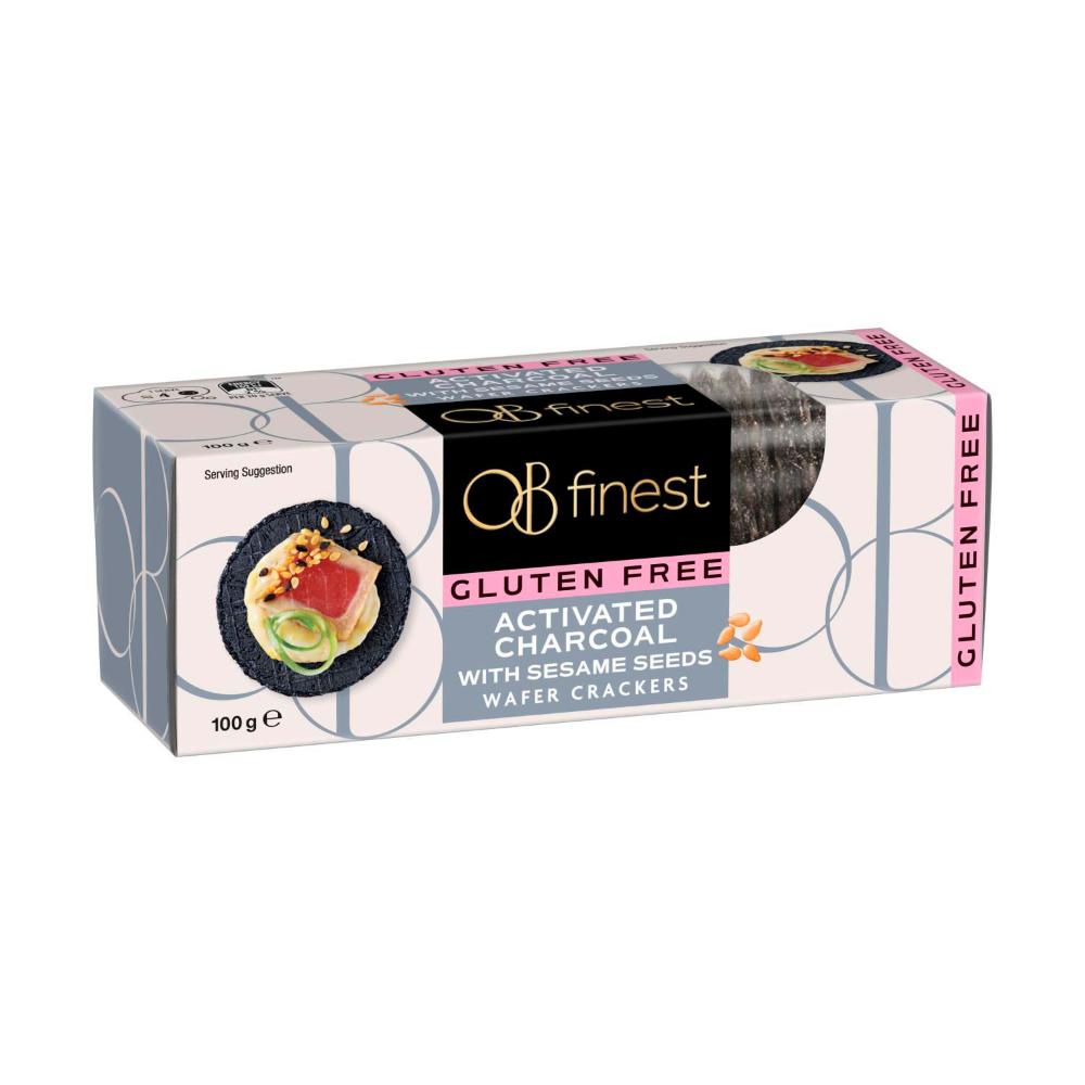 Ob Finest Charcoal Gf Wafers - 100g