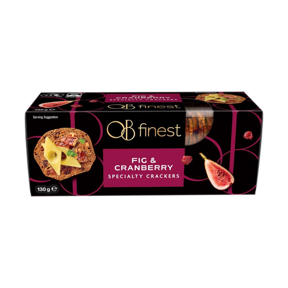 Ob Finest Cranberry & Fig - 130g