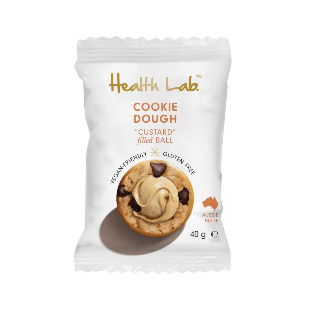 Health Lab Cookie Dough Custard Filled Ball - 40GRAM