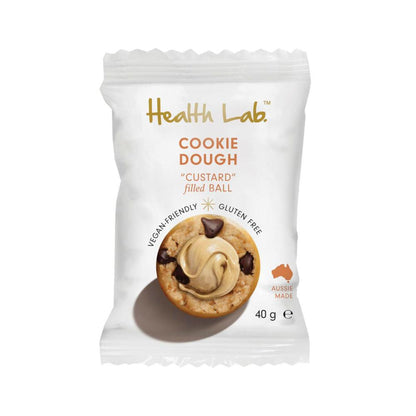 Health Lab Cookie Dough Custard Filled Ball - 40GRAM