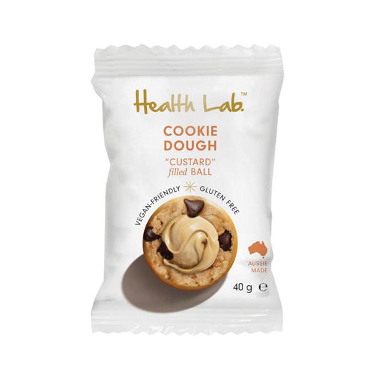 Health Lab Cookie Dough Custard Filled Ball - 40GRAM