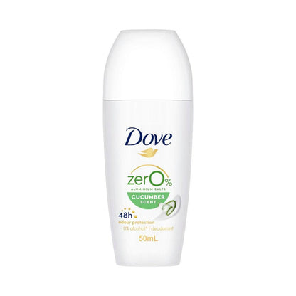 Dove Women Deodorant 48hr Roll On Cucumber Zero % Aluminum - 50mL