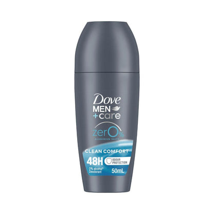 Dove Men Deodorant 48hr Roll On ean Comfort Zero % Aluminium - 50mL