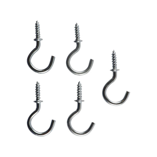 Everhang Cup Hook - 10mm - Zinc Plated - 5 Pack