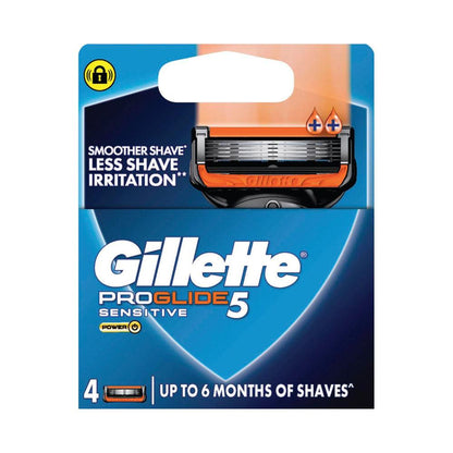 Gillette Pro Glide Power Flexball Refill Blades - 4 pack