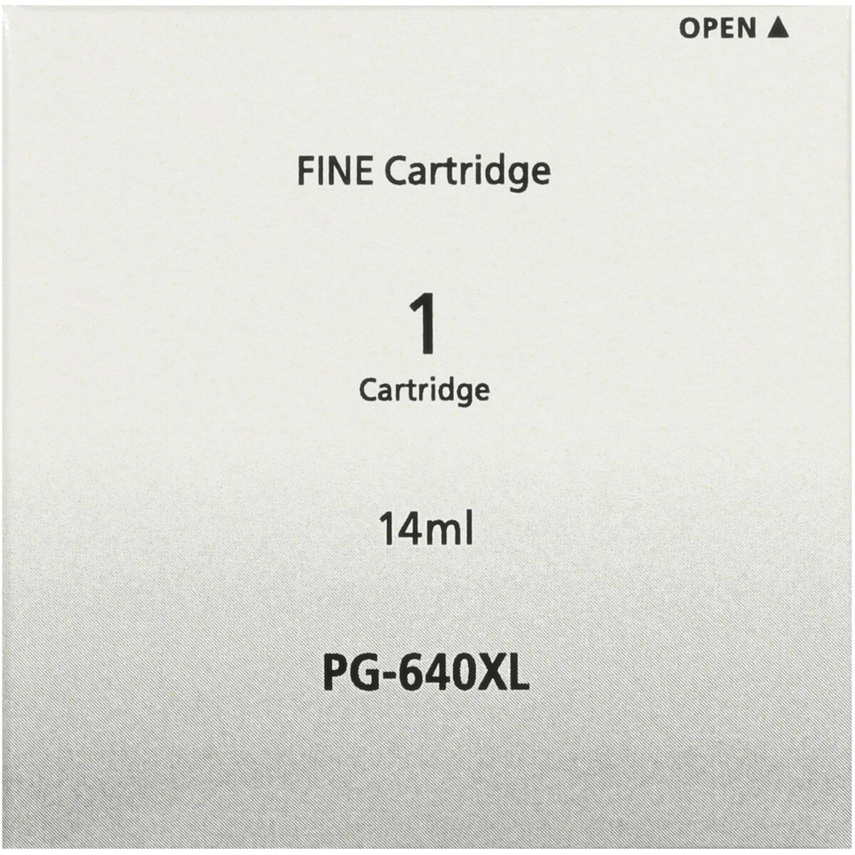 Canon Printer Ink Pg640 Black Xl Each