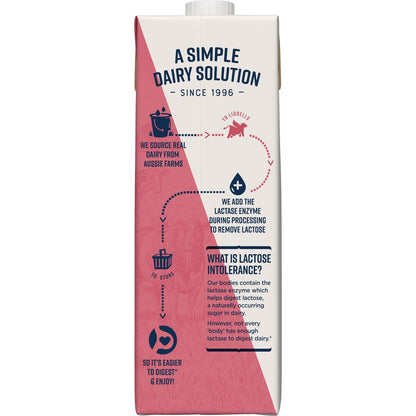 Liddells Lactose Free Skim Long Life Uht Milk 1l