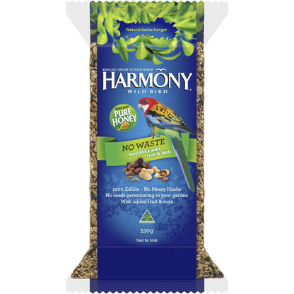 Harmony No More Waste Seed Blocks 330g