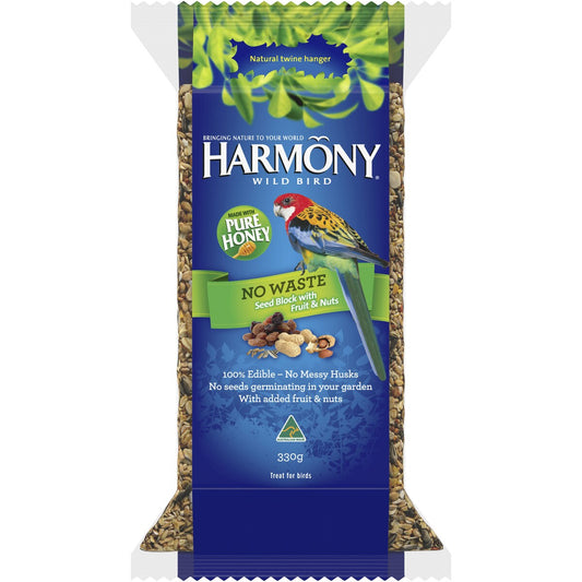Harmony No More Waste Seed Blocks 330g