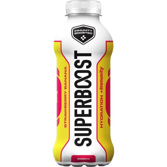 Superboost Hydration Immunity Strawberry Banana 500mL