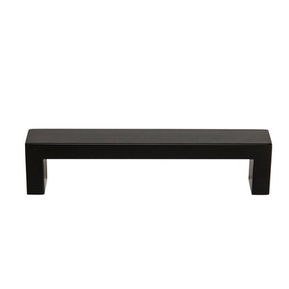 Taskmaster Hollow Rectangle Handle - 128mm - Black Matte