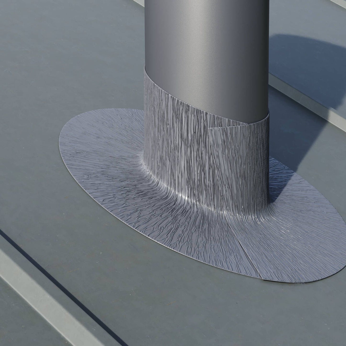 Smartform Lead Grey Flashing - 200mm x 5m