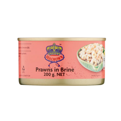 Seacrown Prawns In Brine - 200g