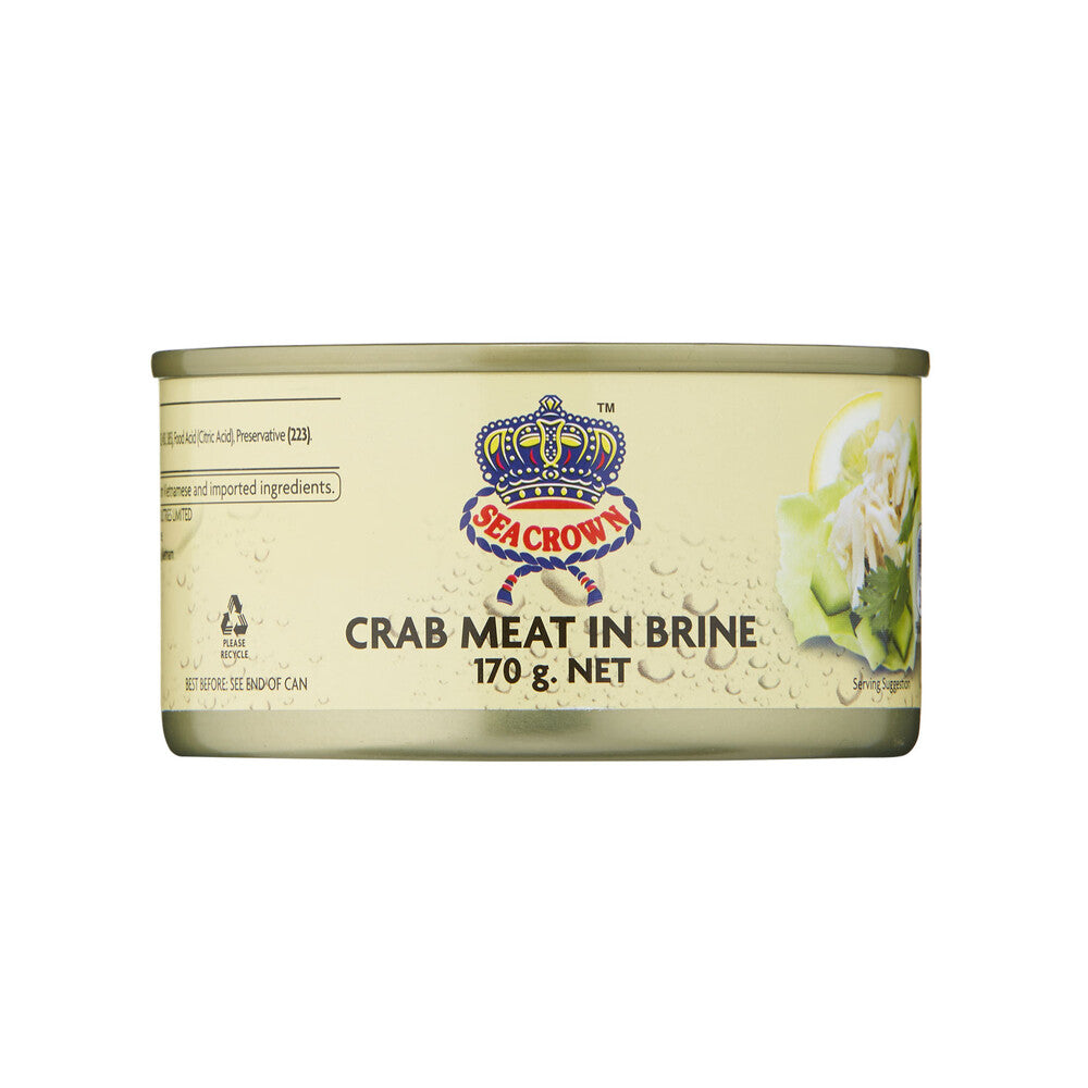 Seacrown Crab Meat Brine - 170g