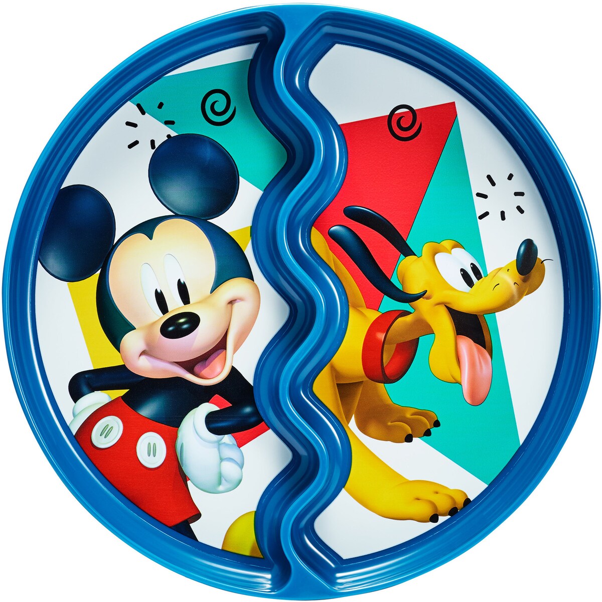 First Years Mickey Suction Sectioned Plate Each