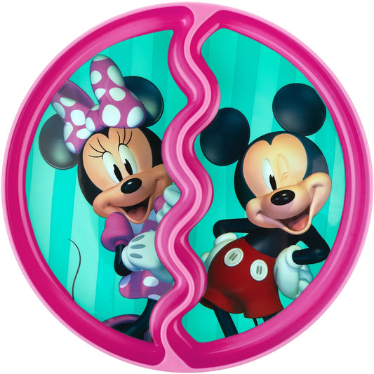 First Years Minnie Suction Sectioned Plate Each