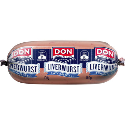 Don Liverwurst Latvian 100g