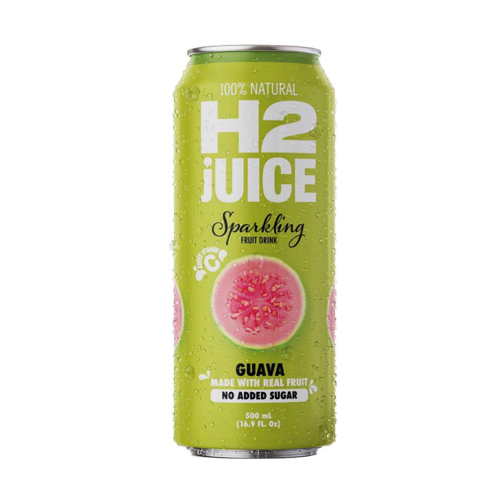 H2juice Sparkling Pink Guava - 500mL
