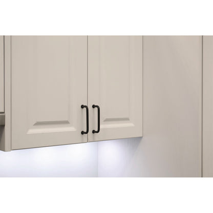 Prestige Black Raised D Handle - 109mm - 6 Pack