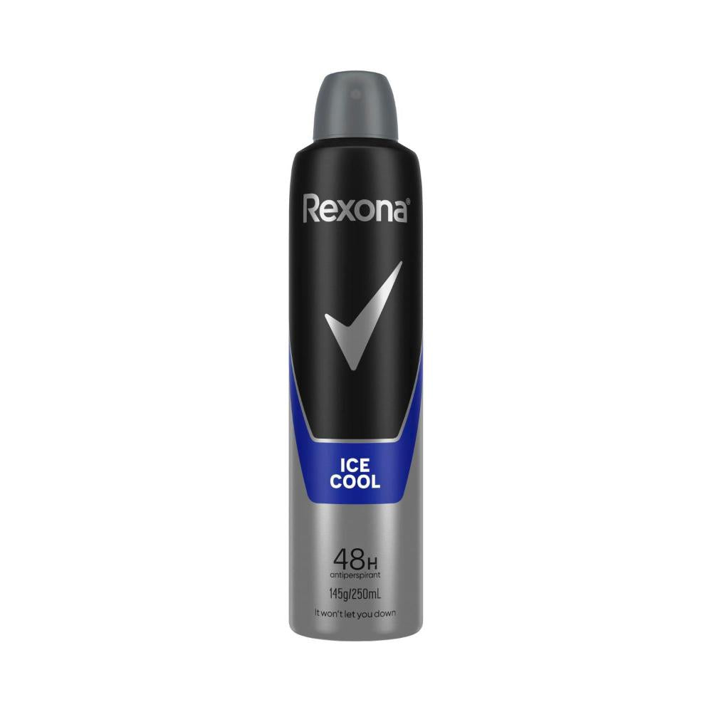 Rexona Men Deodorant 48hr Aerosol Ice Cool - 250mL