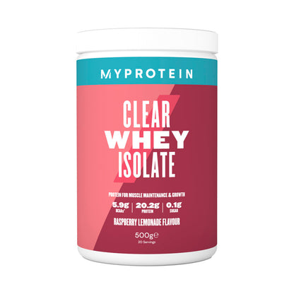 Myprotein Clear Whey Isolate Raspberry Lemonade 20 Servings - 500g