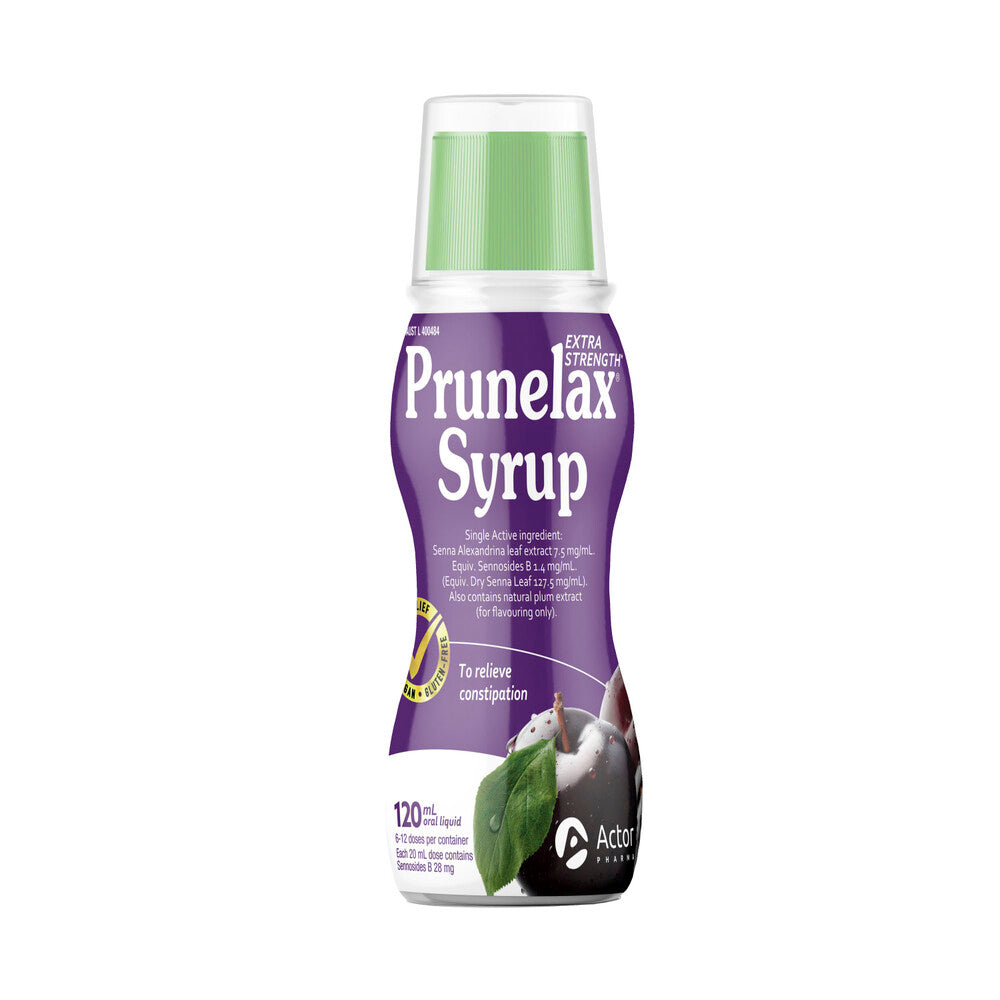 Prunelax Extra Stength Syrup - 120mL