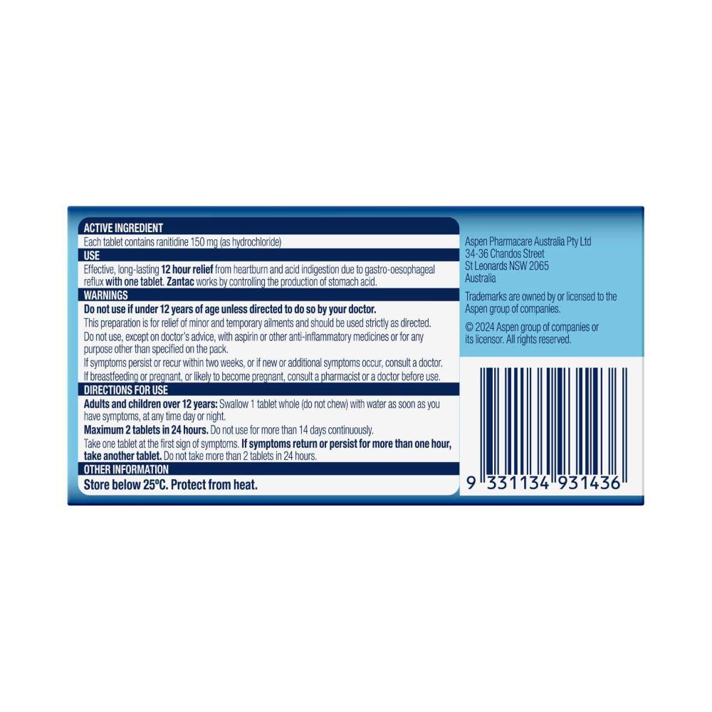 Zantac 150mg 14pk - 14PACK