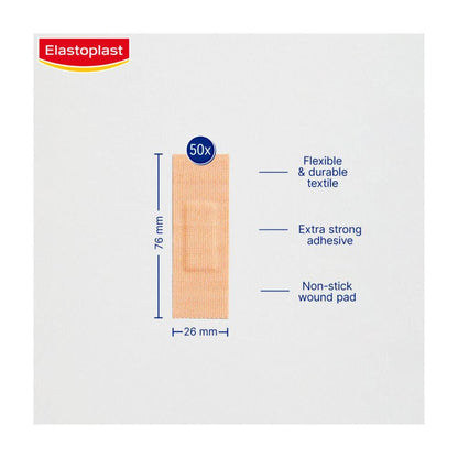 Elastoplast Extra Tough - 50 pack