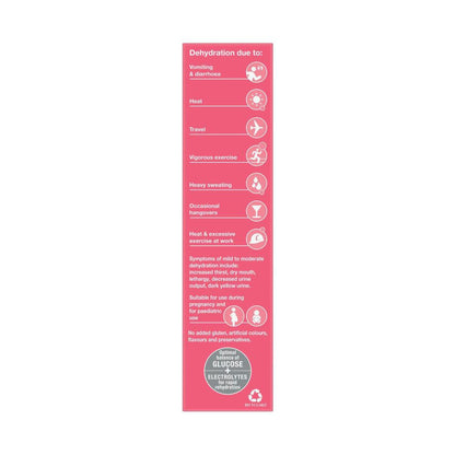 Hydralyte Effervescent Strawberry Kiwi - 40 pack