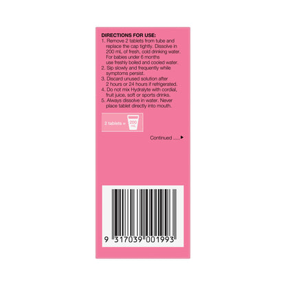Hydralyte Effervescent Watermelon Burst - 10 Pack