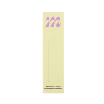 Moments Mega Thin Extra Lubricated Condoms - 12 Pack