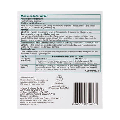 Nicorette Gum assics 2mg - 210 Pack