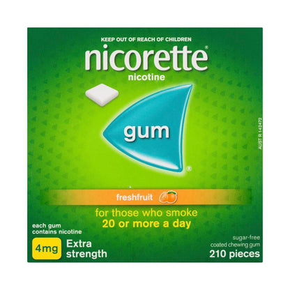 Nicorette Fresh Fruit 4mg - 210 Pack